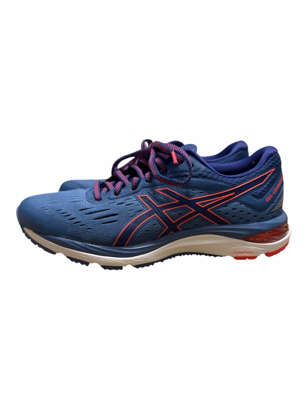 ASICS Gel Cumulus FlyteFoam Blue Coral Running Shoes Women’s 9